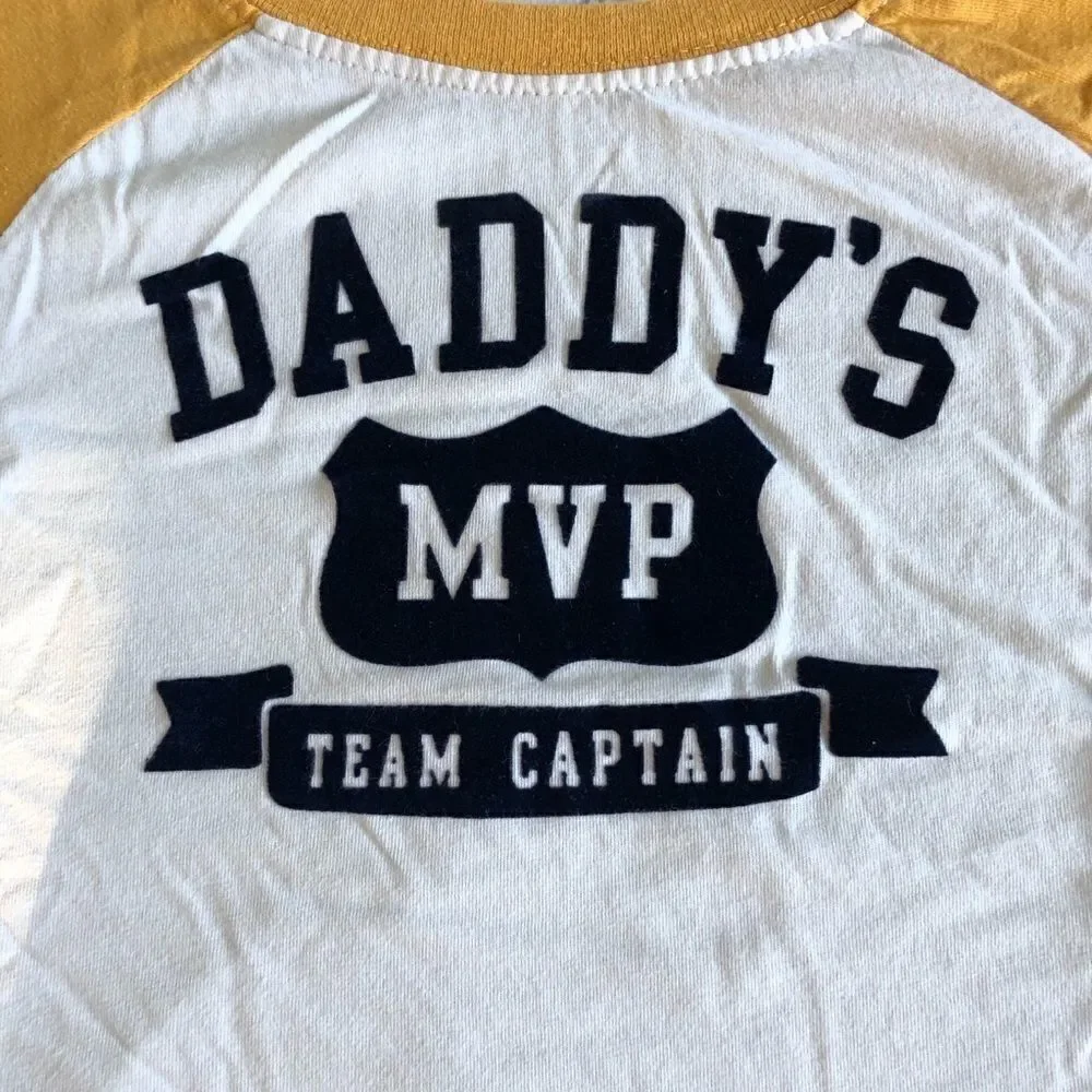 Carter’s Daddy’s MVP Jersey Cut LongSleeve T-Shirt